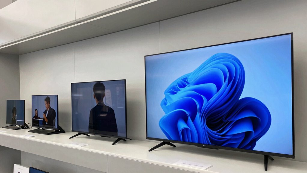 test screens in your space