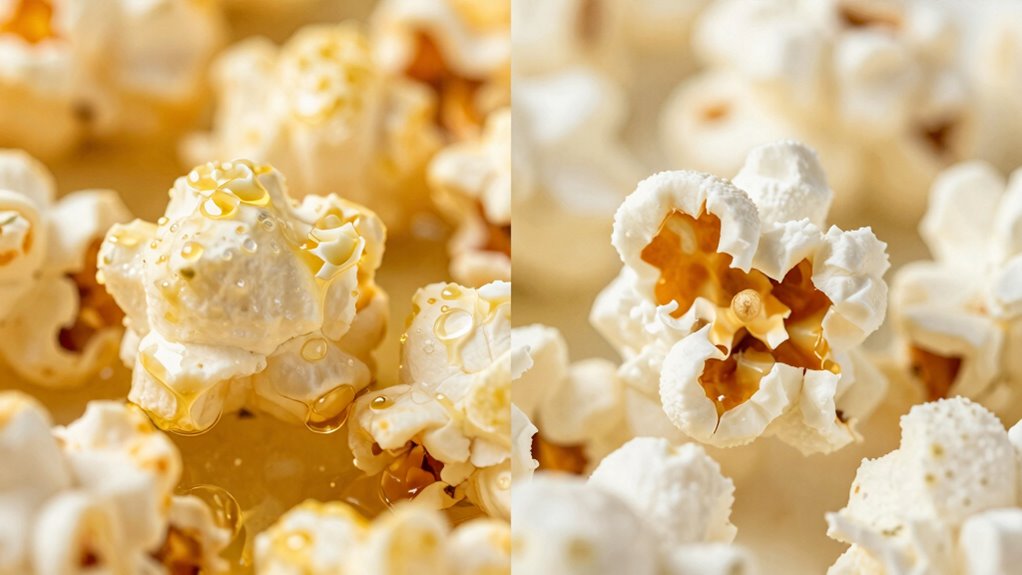 texture differences between methods