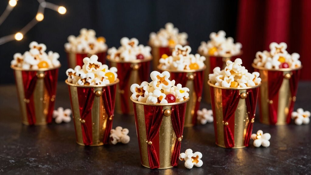 theater themed snack cup creation