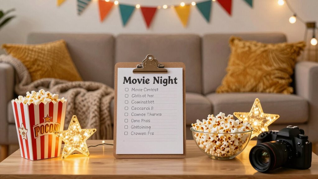 themed decorations and activities