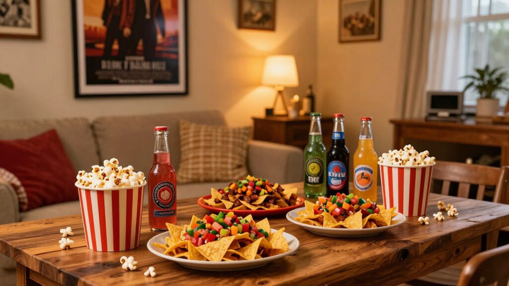 themed movie experience menu