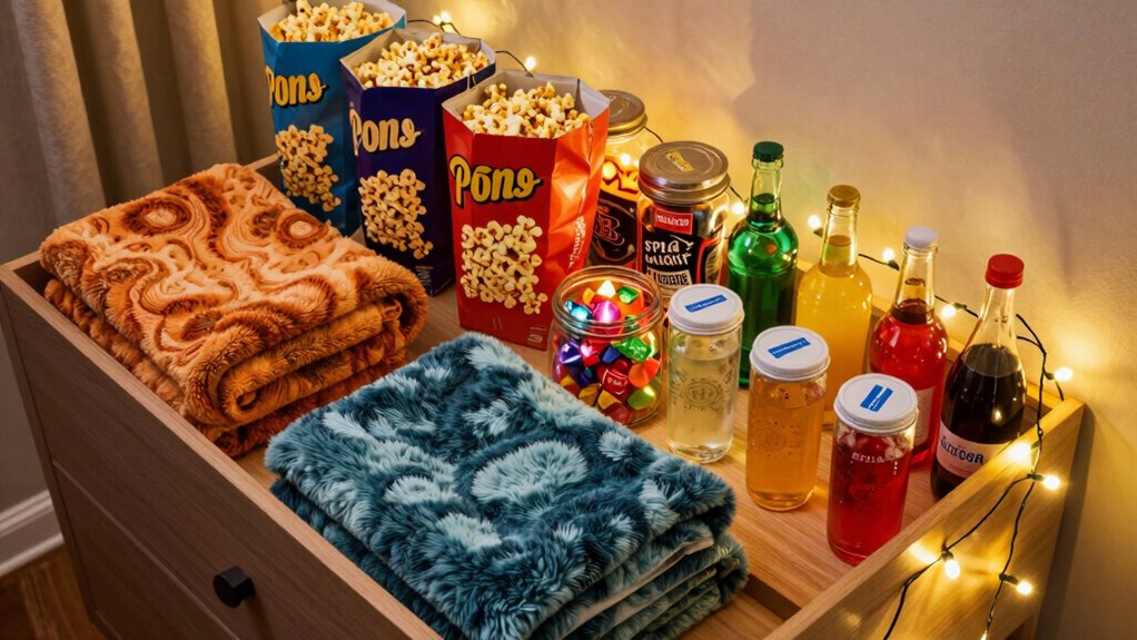 themed movie night enhancements