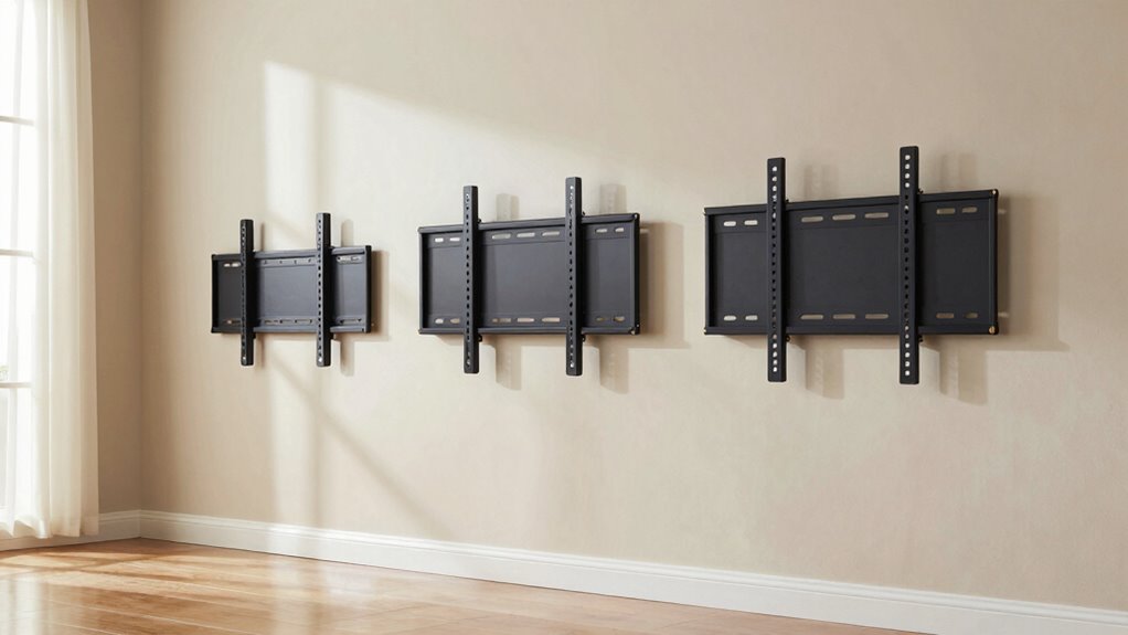 tilt mounts adjustable yet limited