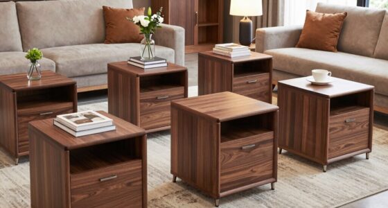 top 15 storage end tables