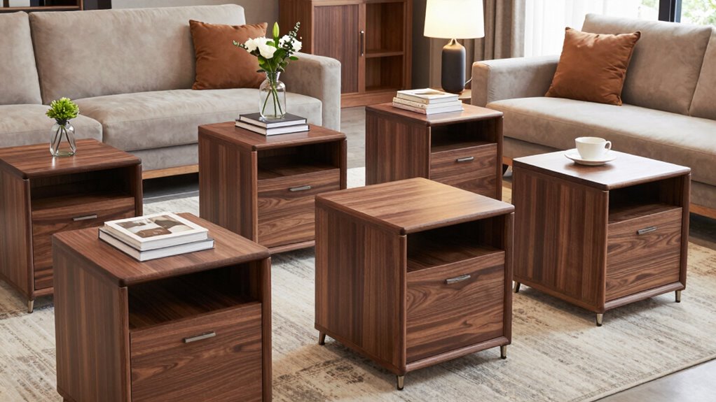 top 15 storage end tables
