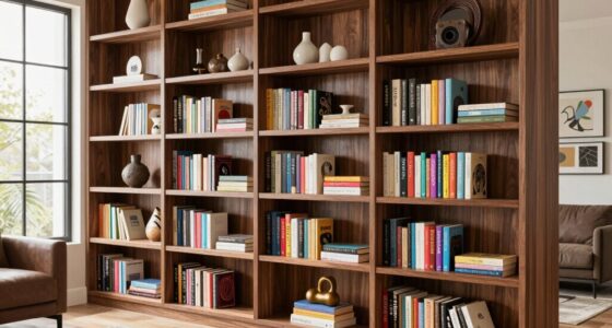 top bookshelf room divider options