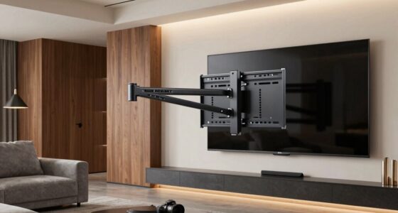 top full motion tv mounts