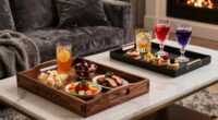 top movie night serving trays
