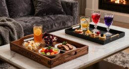 top movie night serving trays