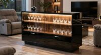top movie room bar cabinets