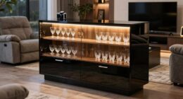 top movie room bar cabinets
