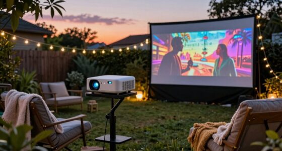 top outdoor projector stands