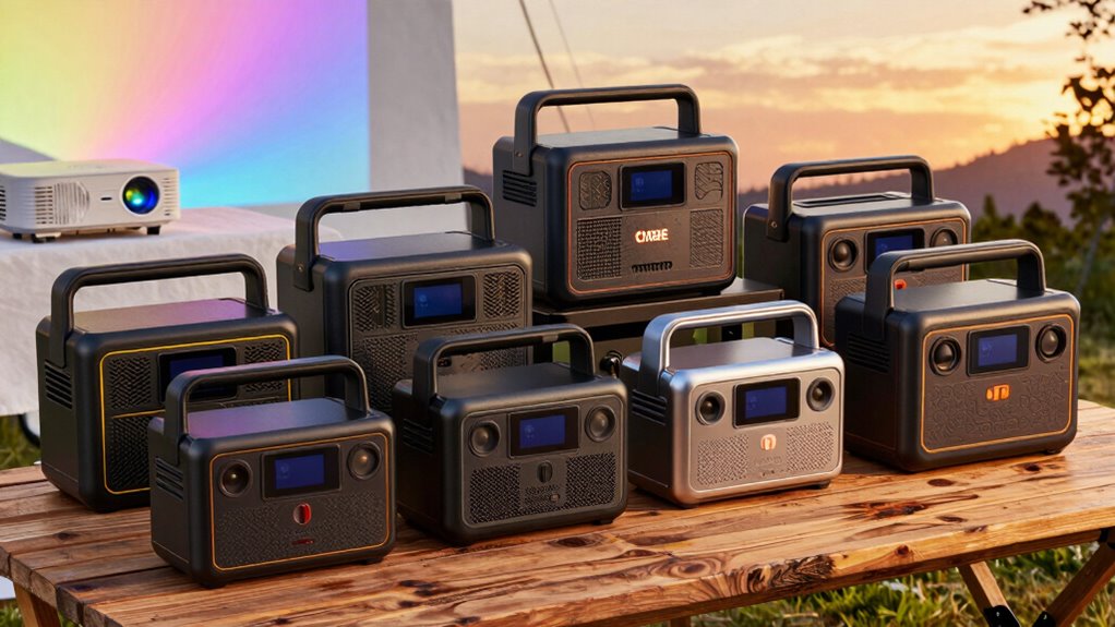 top portable projector power stations