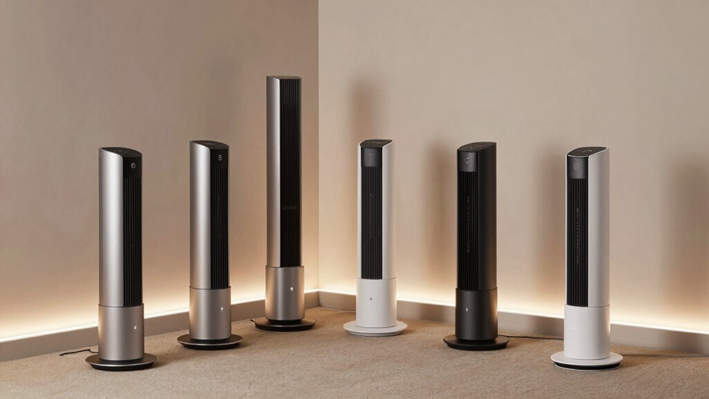 top quiet bedroom tower fans