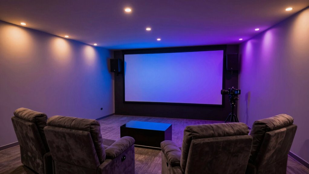 top smart movie room lights