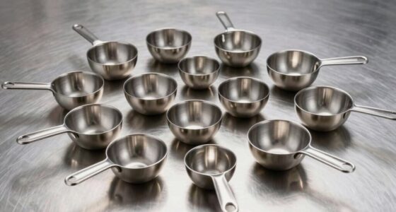 top stainless steel popcorn scoops