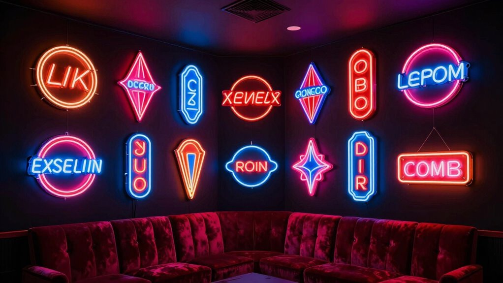 top theater neon signs