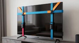 top tv moving straps