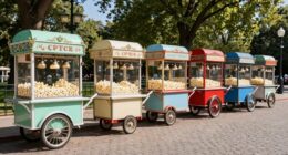 top vintage popcorn carts