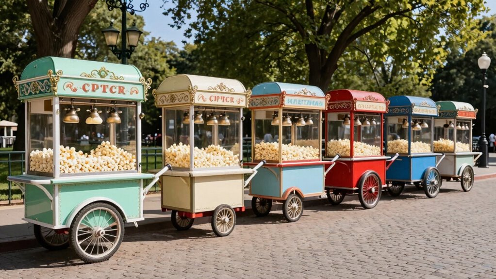 top vintage popcorn carts