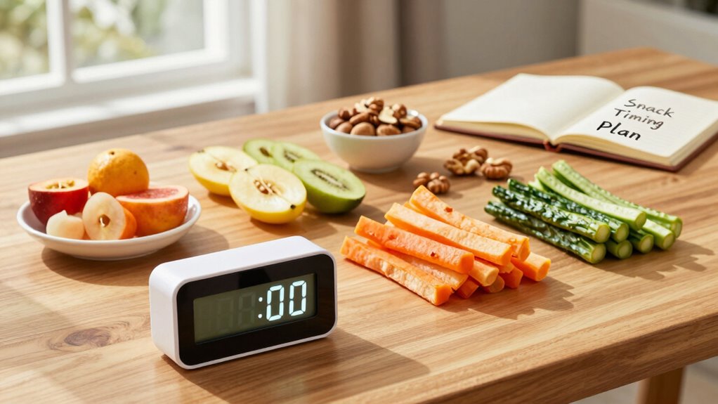 track snack timing success