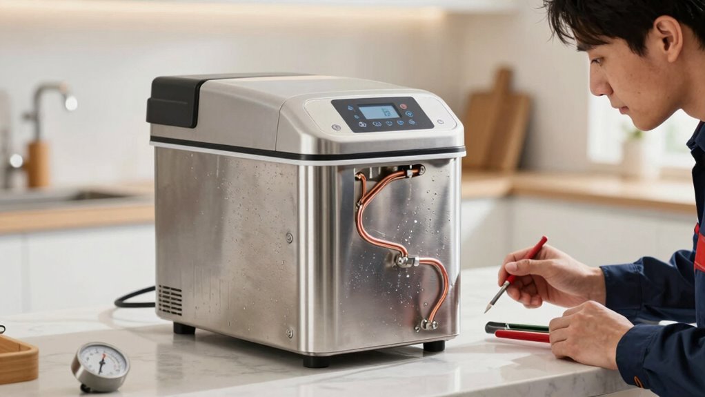 troubleshoot nugget ice maker