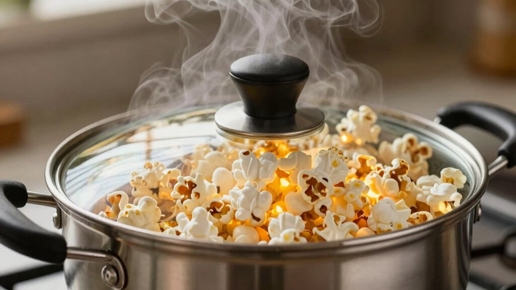 use heavy bottomed pan