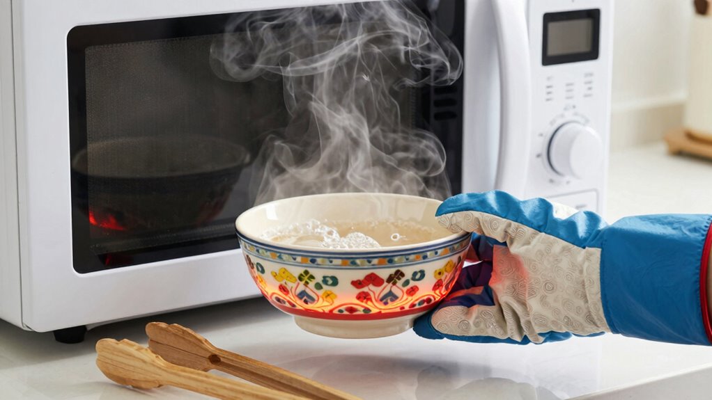 use oven mitts safely