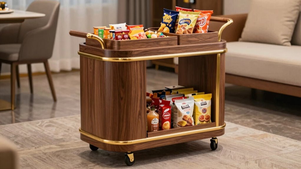 versatile mobile snack storage