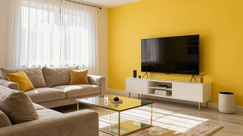 wall color impact brightness