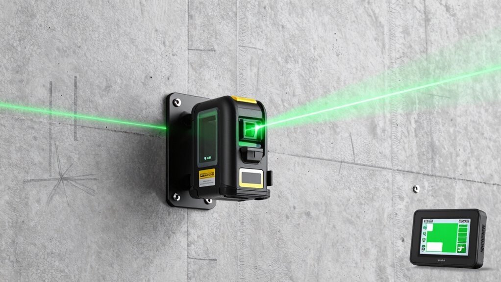 wall mounting laser level considerations