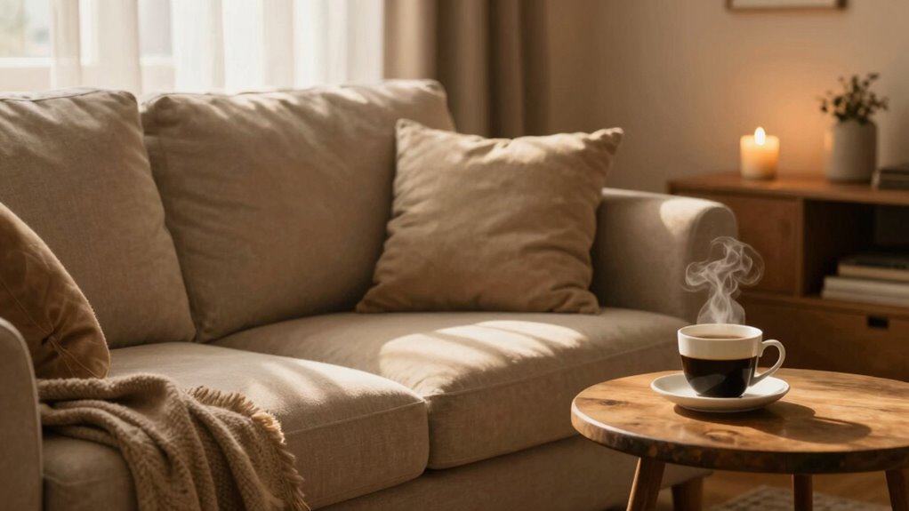 warm light enhances home comfort