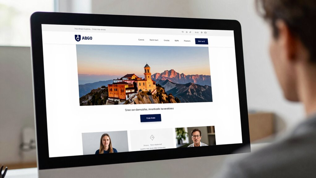 website design impacts credibility