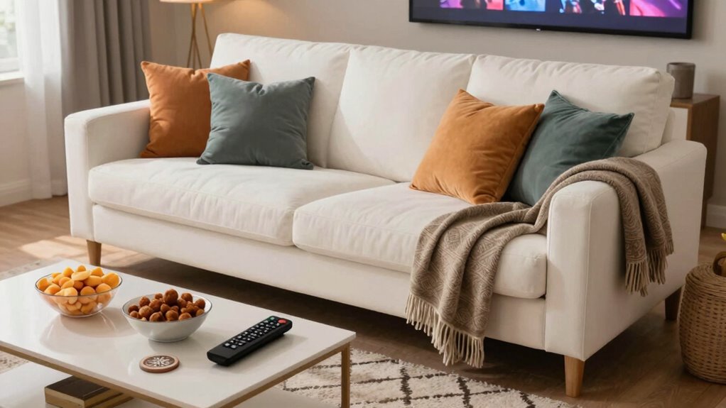 white couch cleaning tips