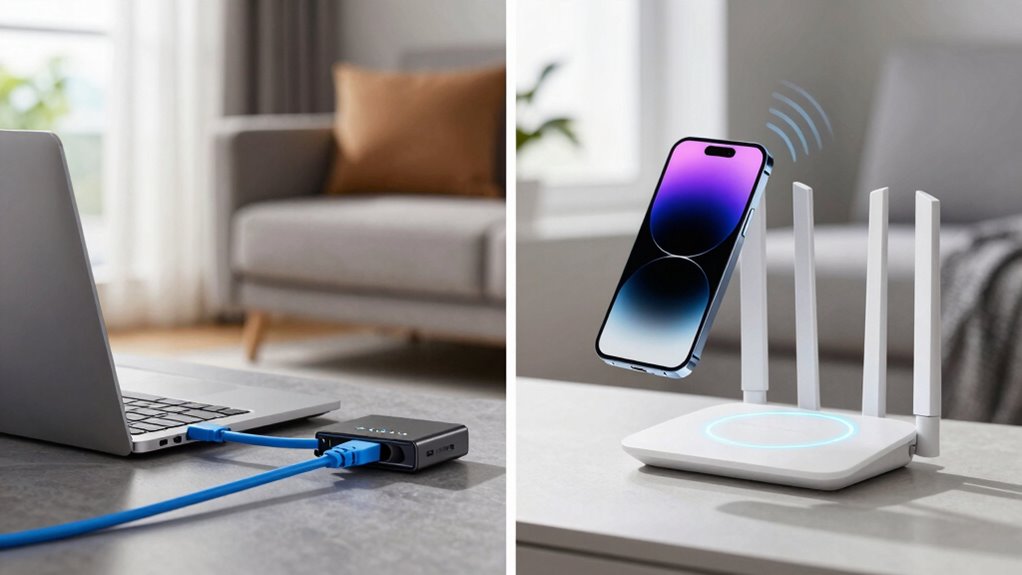 wi fi is easier to install