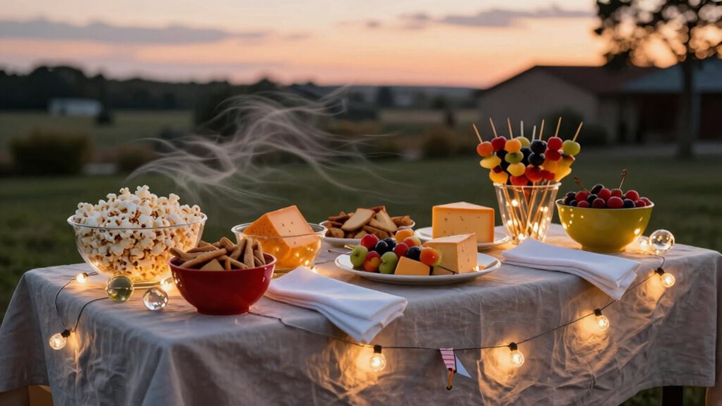 wind protection for snacks
