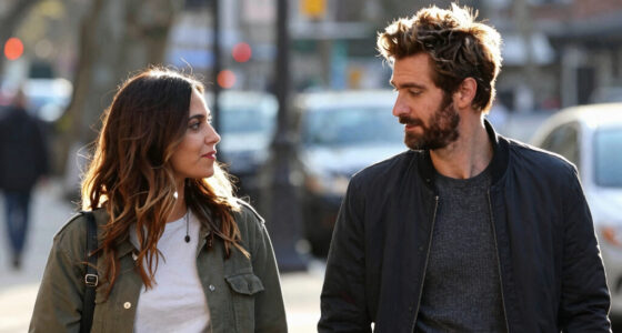 Andrew Garfield Rocks Bushy Hair and Beard as He and Girlfriend Monica Barbaro Pack on the PDA at Wimbledon