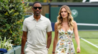 Chris Rock and His Girlfriend Simone Henault Make Rare Public Appearance at Wimbledon