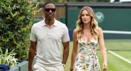 Chris Rock and His Girlfriend Simone Henault Make Rare Public Appearance at Wimbledon