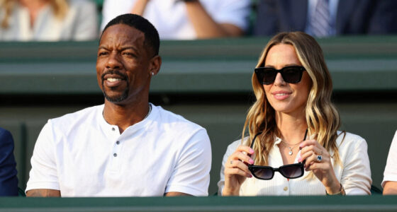 Chris Rock Enjoys Wimbledon with New Girlfriend Simone Henault