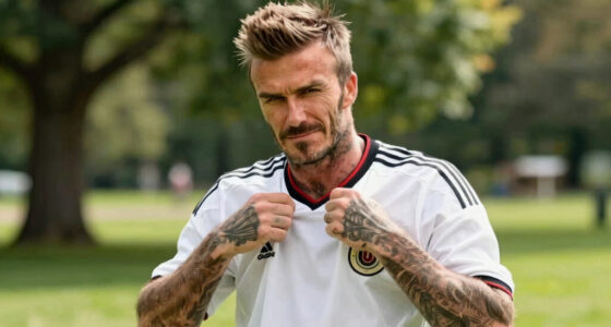Cringe detail spotted in David Beckham photo