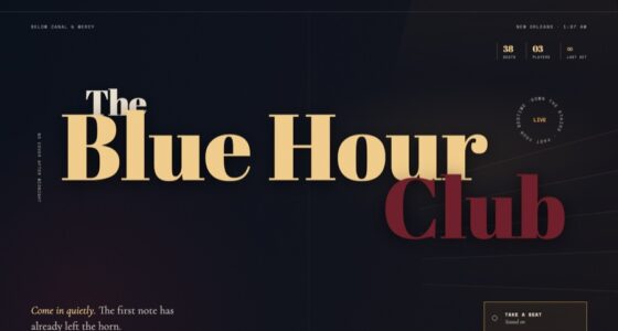 The Blue Hour Club — Jazz Below Canal Street (FABLE/175)