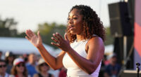 ‘Kimmel’ Guest Host Tiffany Haddish Roasts Trump’s Fourth of July Party