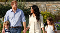 Prince Harry, Meghan and children Archie and Lilibet visit King Charles and Queen Camilla