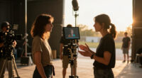 Behind The Scenes Of ‘Verity’: Anne Hathaway And Dakota Johnson On Improvising A 'Sexy Scene,' That Headboard Bite And More
